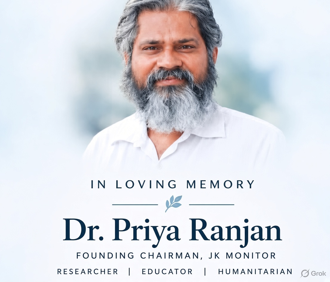 IN LOVING MEMORY Dr Priya Ranjan
